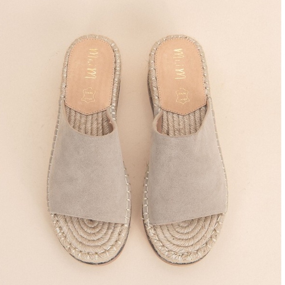 MIIM Eva - Espadrille Platform Slide - Picture 3 of 5